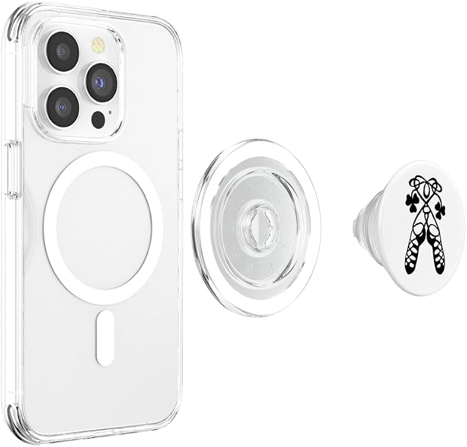 Girls Irish Dance Soft Shoes Ghillies Feis PopSockets Adhesive PopGrip