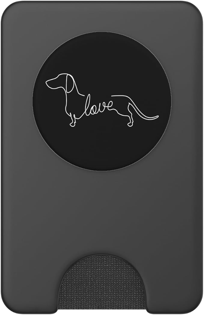 Dachshund Chiweenie Wiener Dog Love Art Sketch Gift PopSockets Adhesive PopGrip