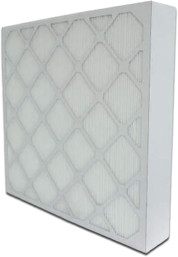 16x20x1 Mini-Pleat Synthetic Panel Air Filter – 1” Beverage Board Frame – MERV