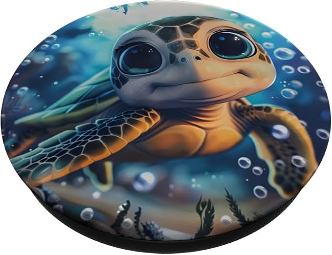Baby Sea Turtle PopSockets PopGrip for MagSafe