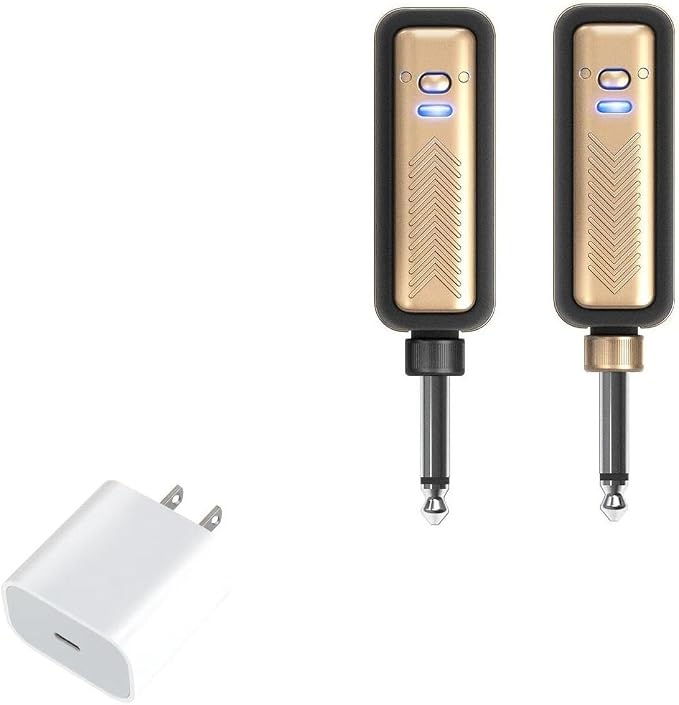 BoxWave Charger Compatible with Positive Grid Spark Link - PD GAN miniCube (30W) 30W Tiny PD GAN Type-C Wall Charger - Winter White