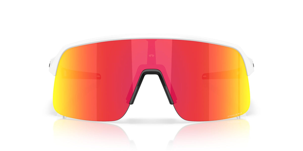 Oakley OO9496 Sutro Lite S Sunglasses, Matte White/Prizm Ruby, 34 mm