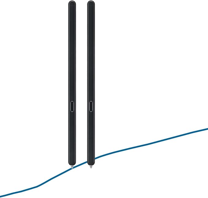 2 Pack Galaxy Z Fold 6/5 S Pen Fold Edition Galaxy Z Fold5 Slim S-Pen Compatible with Samsung Galaxy Z Fold 5/6 Stylus Black