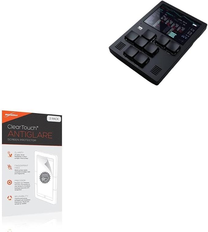 BoxWave Screen Protector Compatible with Dirtywave M8 Tracker Model:02 - ClearTouch Anti-Glare (2-Pack) Anti-Fingerprint Matte Film Skin