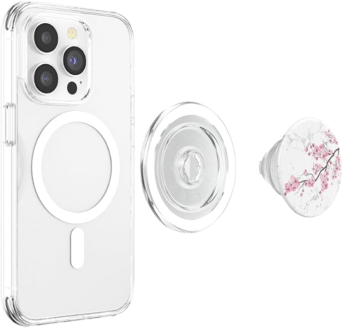 Sakura Florist Pink Flower Japan Gift Floral Cherry Blossom PopSockets Adhesive PopGrip