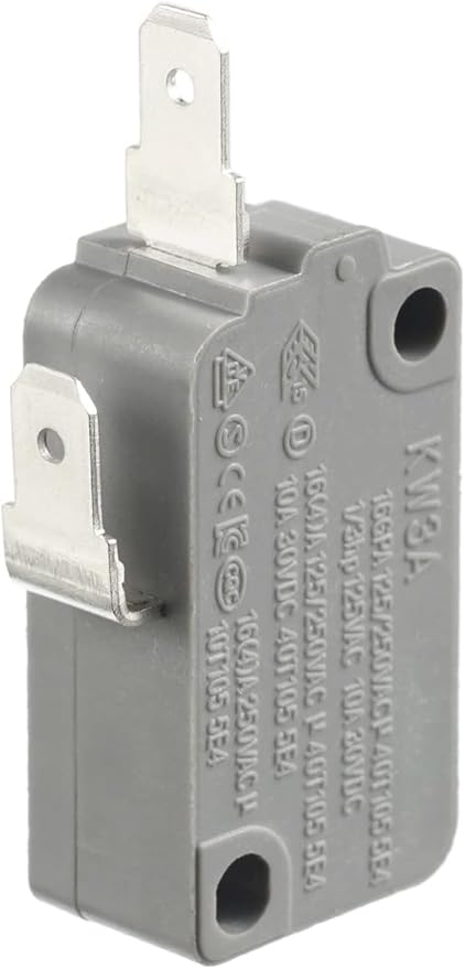 BOJACK Microwave Oven Door Switch KW3A 16A 125/250 V Door Interloc (Pack of 2 pcs Normally Open Switchs)