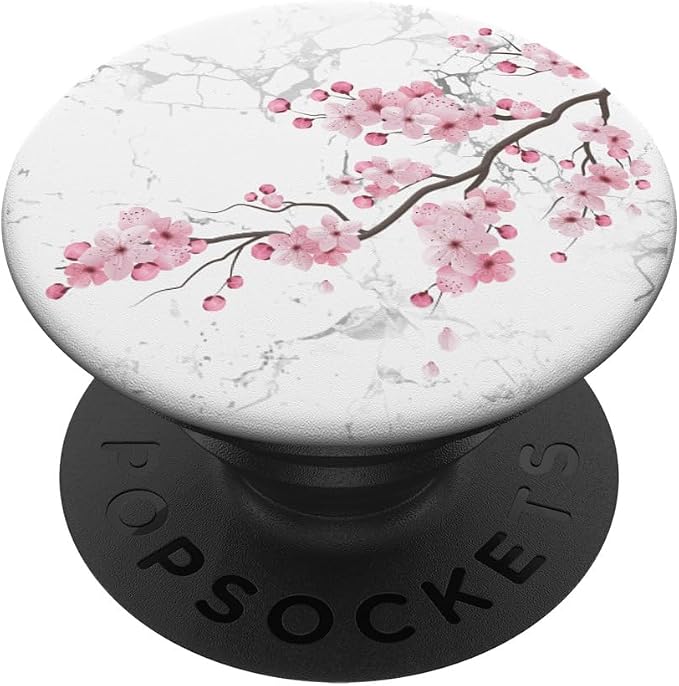 Sakura Florist Pink Flower Japan Gift Floral Cherry Blossom PopSockets Adhesive PopGrip