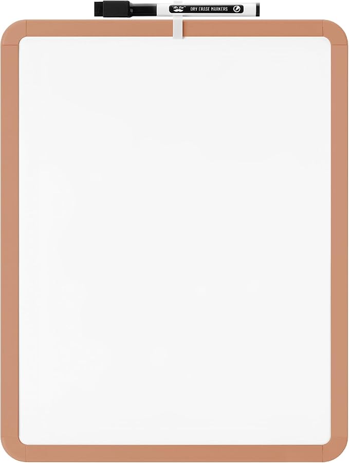 Mr. Pen- Dry Erase Board, 14” x 11” with a Black Dry Erase Marker, Small Mini White Board for Students, Back to School Supplies