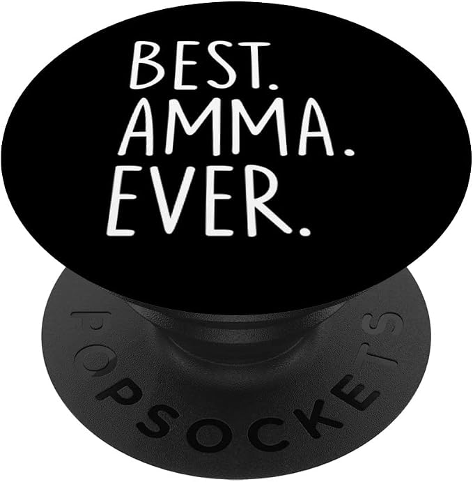 Best Amma Ever PopSockets Swappable PopGrip