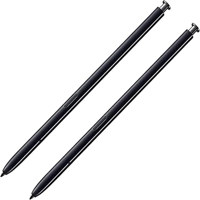 2 Pack Black Galaxy Note 10 Plus Pen for Samsung Galaxy Note 10 5G Touch Screen Stylus Pen Replacement Parts for Samsung Note 10 Note 10 Plus Note 10 Ultra S Pen No Bluetooth Function