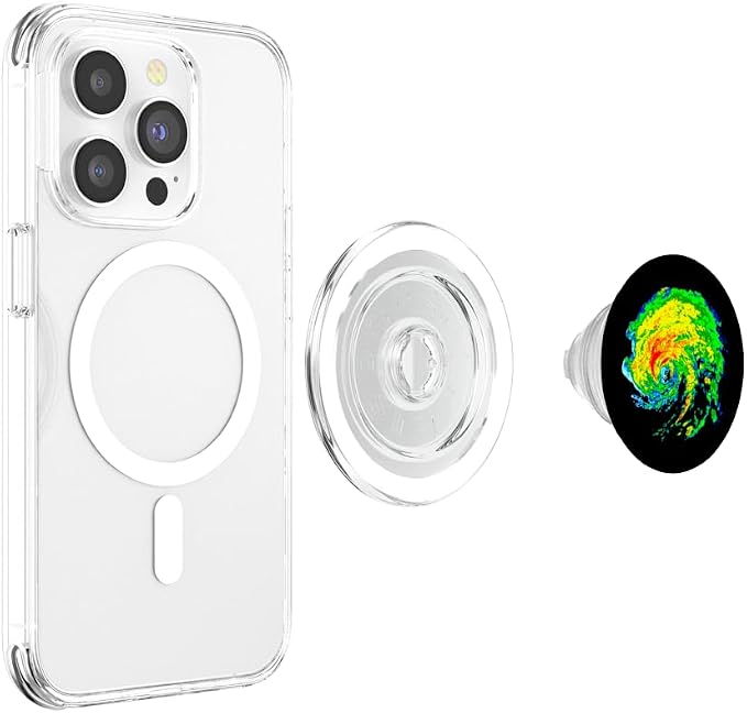 Meteorologist Storm Chasing Weather Radar Image PopSockets Adhesive PopGrip