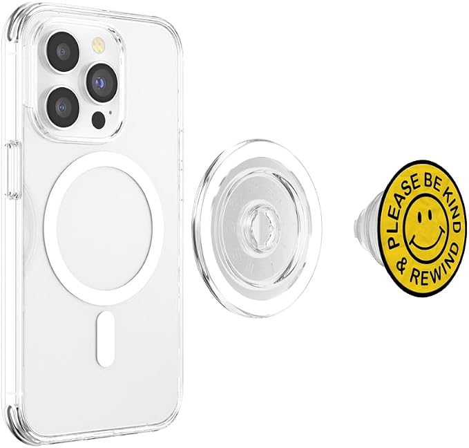 Be Kind Rewind Apparel Retro Nostalgia Sticker 80s 90s PopSockets Adhesive PopGrip