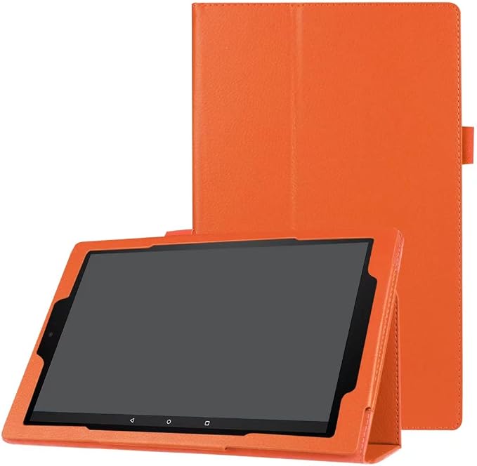 Tablet Cover for Amazon Kindle Fire HD10 7th 9th Generation(2017/2019 Release) Ultra Slim Folio Stand Lightweight Leather Case for Kindle Fire HD 10 7th 9th Gen 10.1 (KST-Dark Blue)