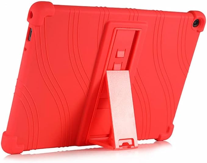 Case for Lenovo 10e - Gel Rubber Soft Skin Stand Universal Silicone Shockproof Protective Cover for Lenovo 10e Chromebook 10.1 inch Tablet Black