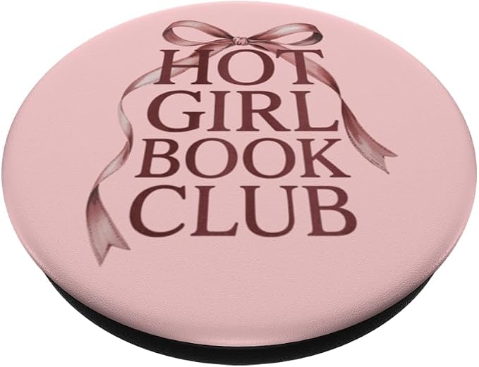Reading Read Books Reader Nerd Hot Girl Book Club PopSockets PopGrip for MagSafe