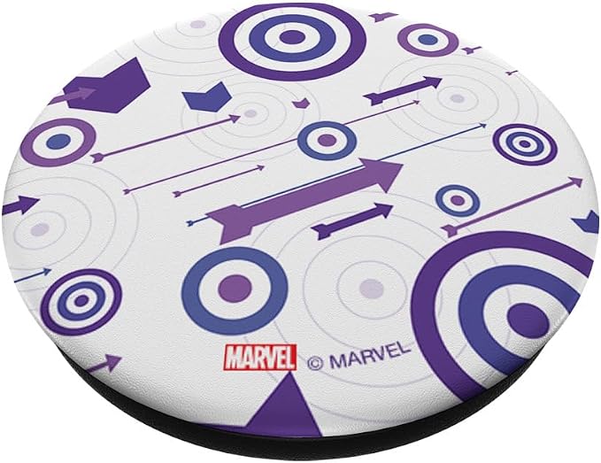 Marvel Hawkeye Arrows and Target Print PopSockets Adhesive PopGrip