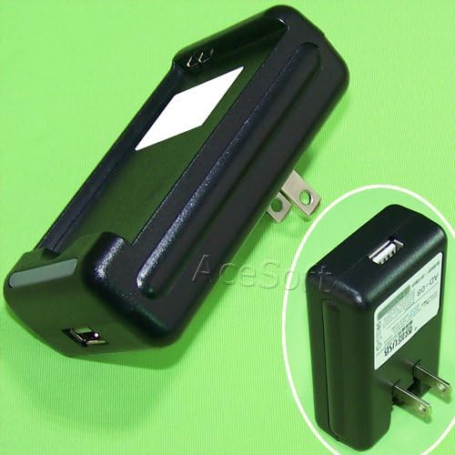 100% New Special Compact Travel Dock Wall USB/AC Extra Battery Charger Compatible with Samsung Galaxy Grand Prime G530 G530A G530T G530P Smartphone