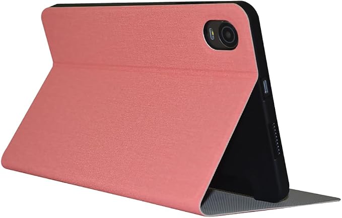 Case for ALLDOCUBE iPlay60 Mini Pro/ALLDOCUBE iPlay60 Mini Turbo Tablet 8.4 inch PU Leather Slim Folio Folding Multi-Viewing Angles Case Cover with Auto Wake/Sleep Soft TPU Back Shell Black