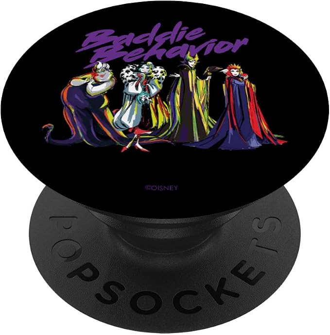 Disney Villains Baddie Behavior PopSockets Adhesive PopGrip