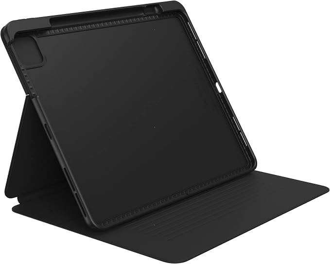 Speck Products Presidio PRO Folio iPad 2021/iPad Pro (2018-2020) 12.9-Inch Case with Microban Protection Black/Black