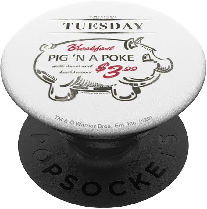 Supernatural Pig 'n a Poke PopSockets Adhesive PopGrip