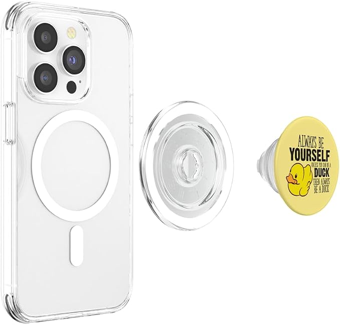 Cute Duck Always Be Yourself Unless You Can Be A Duck PopSockets Adhesive PopGrip