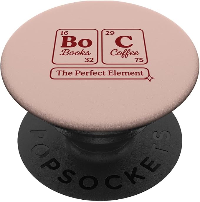 Book Lover Booktrovert Librarian Bookish Reader PopSockets PopGrip for MagSafe