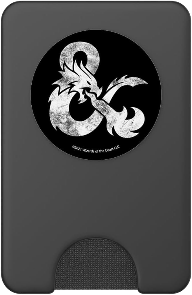 Dungeons &amp Dragons Distressed Ampersand PopSockets Adhesive PopGrip