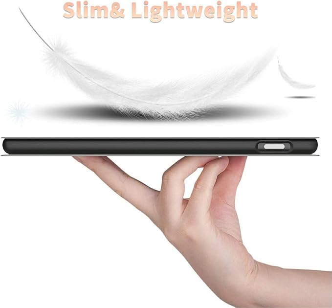 Cover for iPad Pro 10.5 with Pencil Holder Wolf Case for Apple iPad 9th 8th 7th Generation 10.2 Inch iPad Air 3rd Gen Cases Wolves Smart Slim Trifold Stand Protective Cover