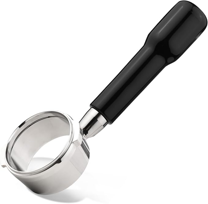Bottomless Portafilter 58mm, 2 Ears Stainless Steel Bottomless Naked
