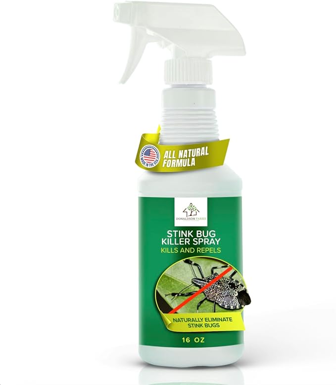 Stink Bug Spray - Naturally Eliminate Stink Bugs for a Refreshing Home Atmosphere, Keeping Unwelcome Intruders at Bay, 16oz