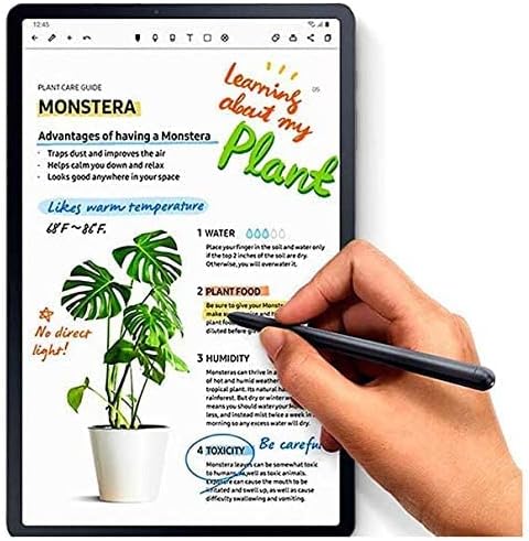 Tab S7 Pen Replacement Pointer Stylus Pen for Samsung Galaxy Tab S7Tab S7+ PlusTab S7 FE S Pen (WithoutBluetooth) Stylus+ Tips/Nibs (Black Pen)