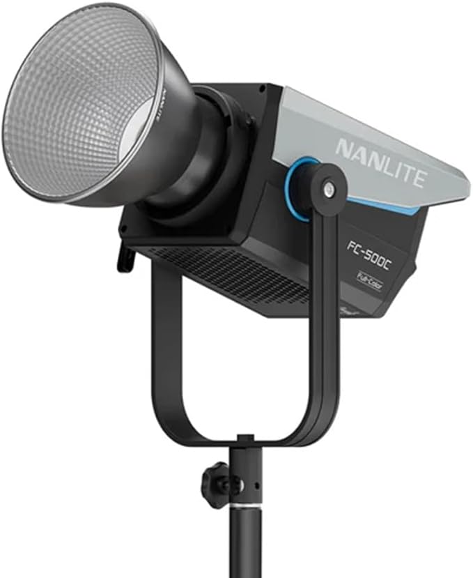 NANLITE FC-500C RGB LED Video Light – 520W Full Color Studio Lighting with App & DMX Control, CRI 96+ TLCI 98, Bowens Mount – for Film, Photography & Content Creation