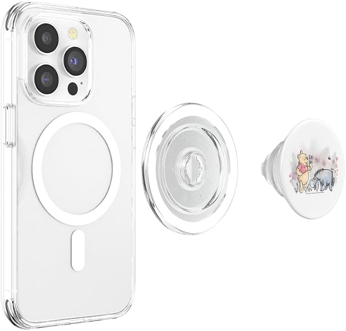 Winnie The Pooh - Pooh and Eeyore PopSockets PopGrip for MagSafe