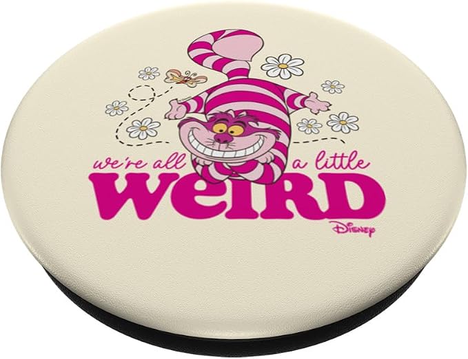 Alice In Wonderland - We're All A Little Weird PopSockets PopGrip for MagSafe