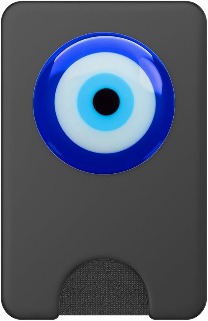 Evil Eye Charm Stone Blue Eye Symbol of Protection Talisman PopSockets PopWallet for MagSafe