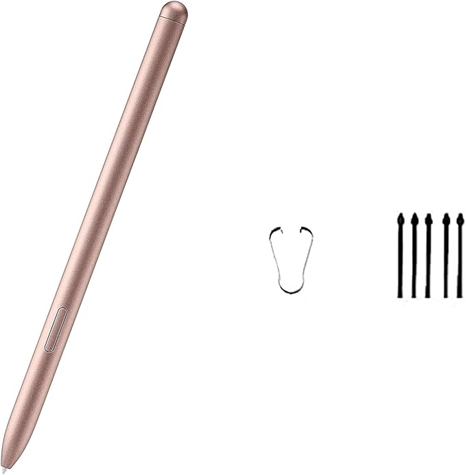Replacement Pointer Stylus Pen for Samsung Galaxy Tab S7Tab S7+ PlusTab S7 FE S Pen Stylus+ Tips/Nibs (Black Pen)