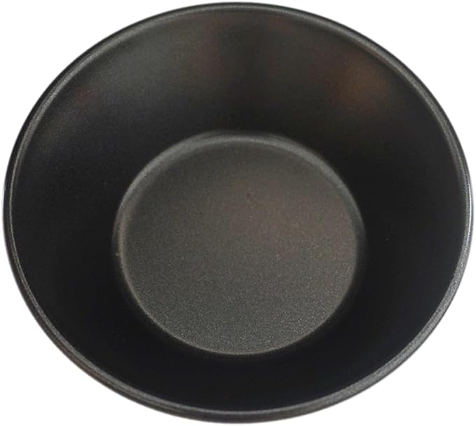 Proshopping 3 Inch Tart Pan, Pastel De Nata Mold, Carbon Steel Nonstick