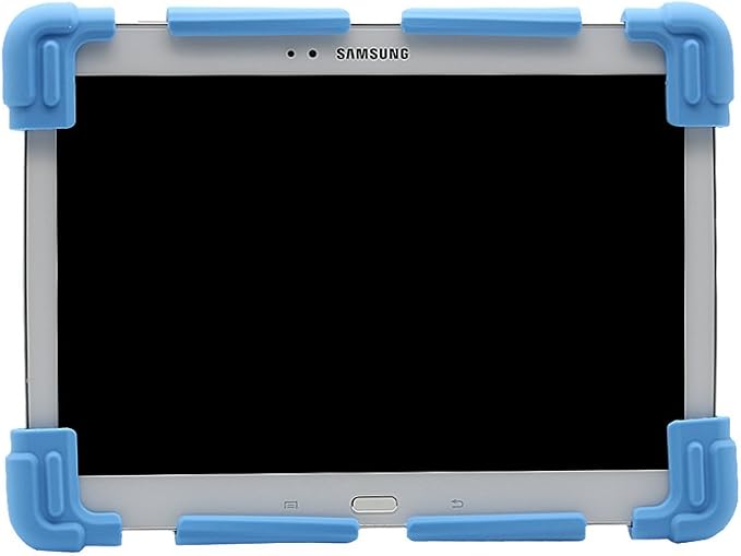 CHINFAI Universal Case for 9.7 10.1 10.5 11 Inch Tablet Universal Silicone Tablet Case Protective Cover for 9 10 Touchscreen Tablet with Convertible Stand (Black)