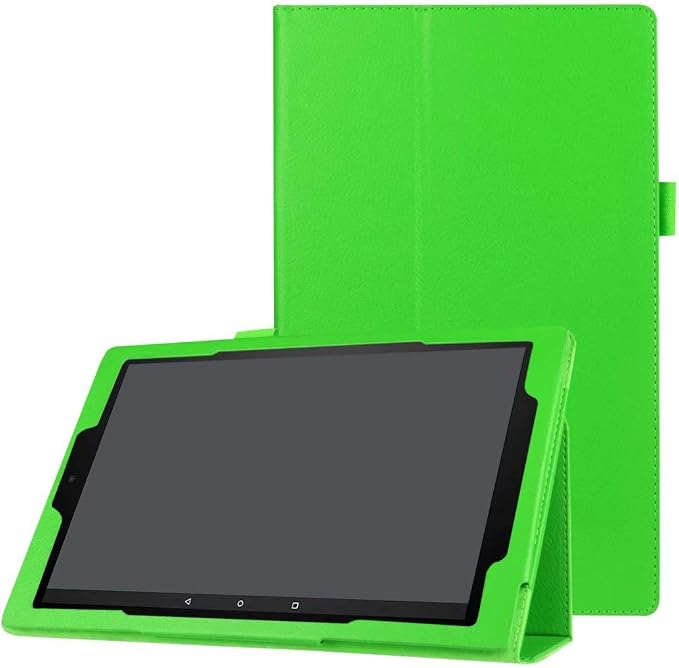 Tablet Cover for Amazon Kindle Fire HD10 7th 9th Generation(2017/2019 Release) Ultra Slim Folio Stand Lightweight Leather Case for Kindle Fire HD 10 7th 9th Gen 10.1 (KST-Dark Blue)