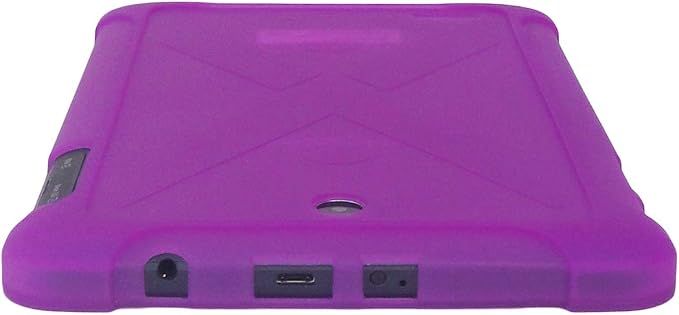 Compatible Protective TPU Case Replacement for T-Mobile Alcatel A30 8-inch Tablet 9024W 2017 Release (Purple)