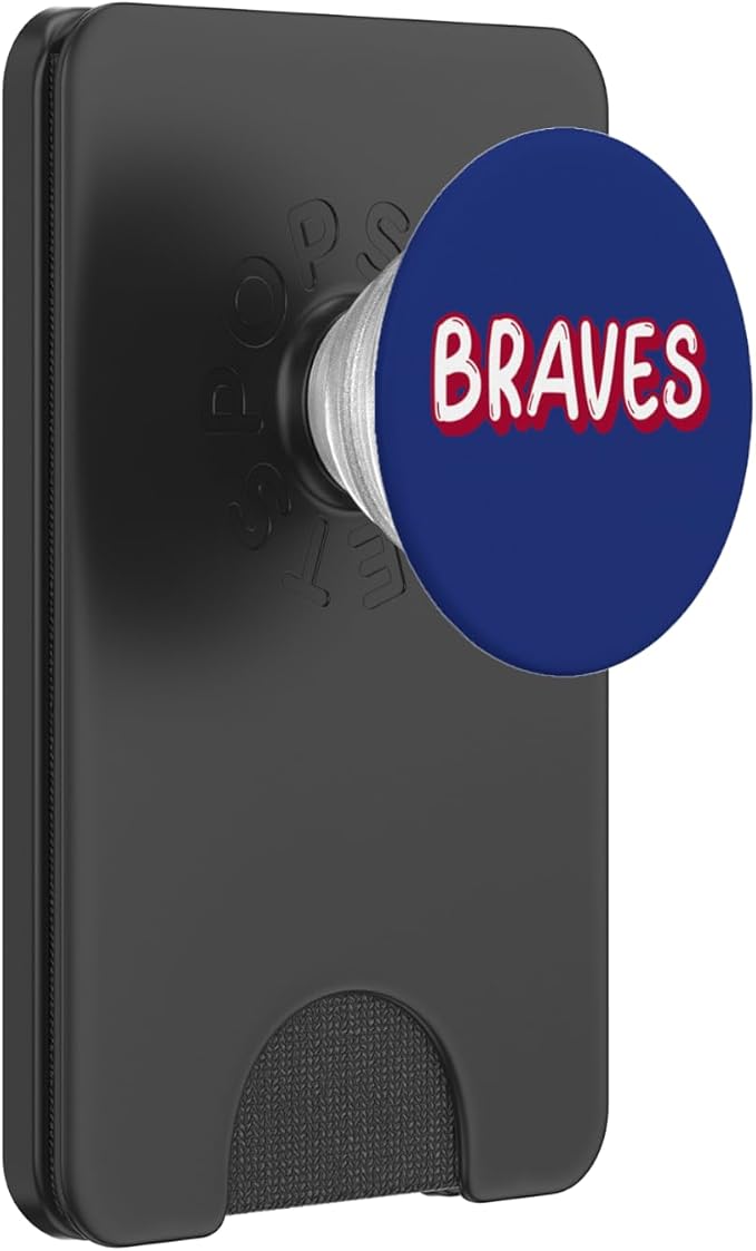 Vintage Braves Shirt Retro Throwback PopSockets Adhesive PopGrip