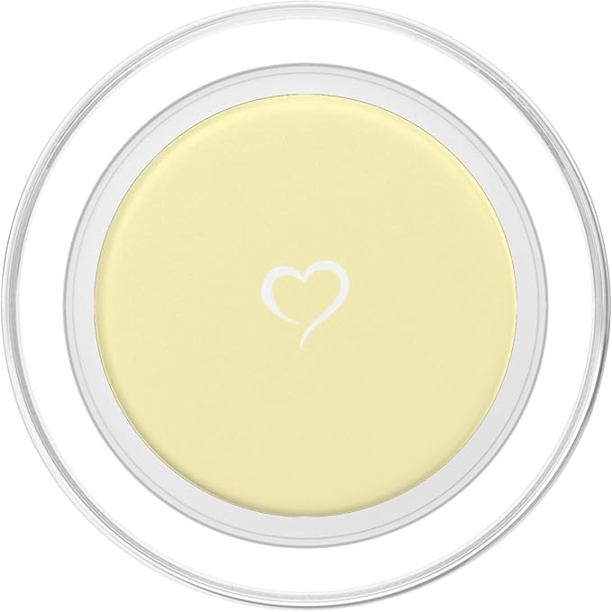 Pale Pastel Yellow Hand Drawn Heart Minimalist Love PopSockets Standard PopGrip