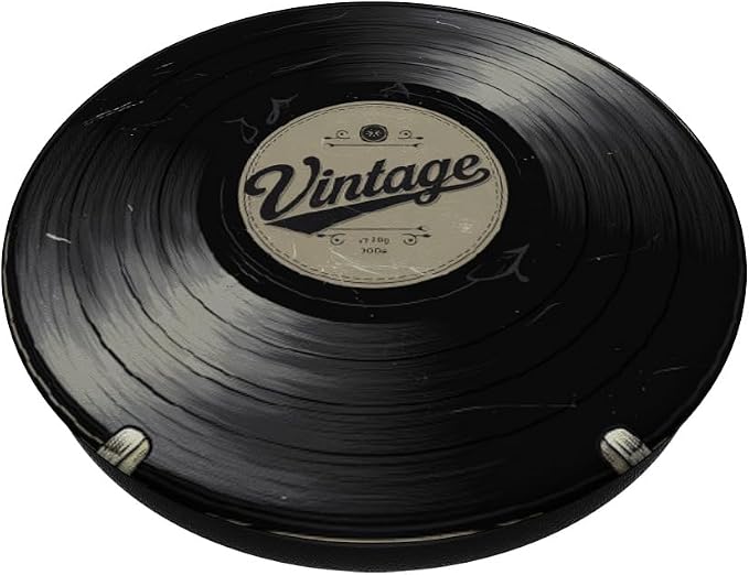 Vinyl Record Player Vinyl Collector Retro Music Lover PopSockets PopGrip for MagSafe