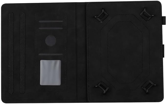 Dteck Universal Case (7.9 to 8.4) - Fold Stand Protective Flip Case for Apple iPad mini/Samsung Galaxy Tab 8.0 8.4 /Lenovo Tab 8 /onn. 100003561 8 Tablet Pro/Android Tablet 8 Inch (Blue Pink)