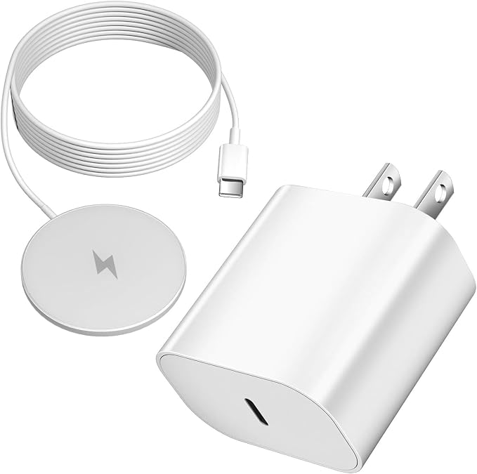 Magnetic Wireless Charger for iPhone 17 162Pack 6FT Wireless iPhone Charging Fast Mag-Safe Charger with Apple USB C Charging Block for iPhone 17 Pro max/17Air/16/15/14/13/12/11/AirPods Pro 3/2-Black
