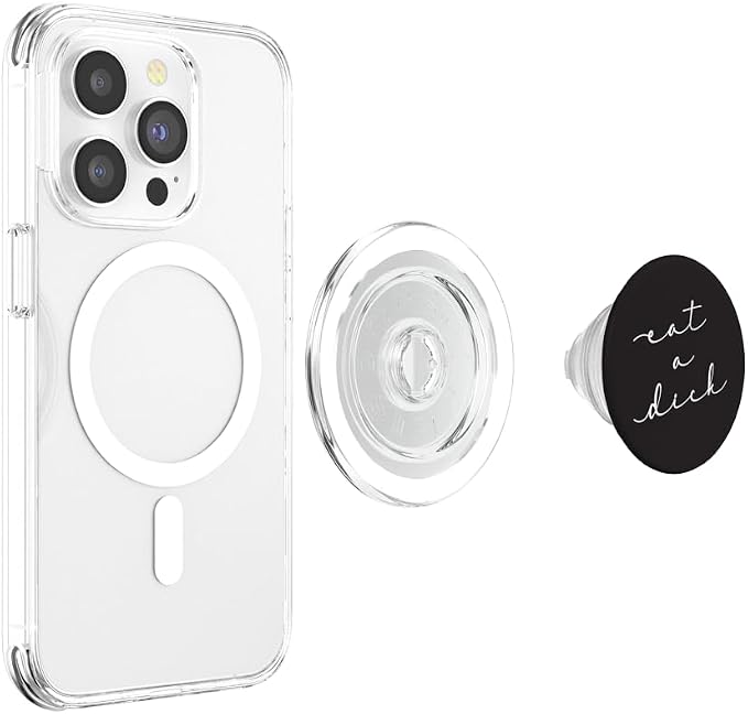 Eat A Dick Inappropriate Swear Word Adult Gift PopSockets Adhesive PopGrip