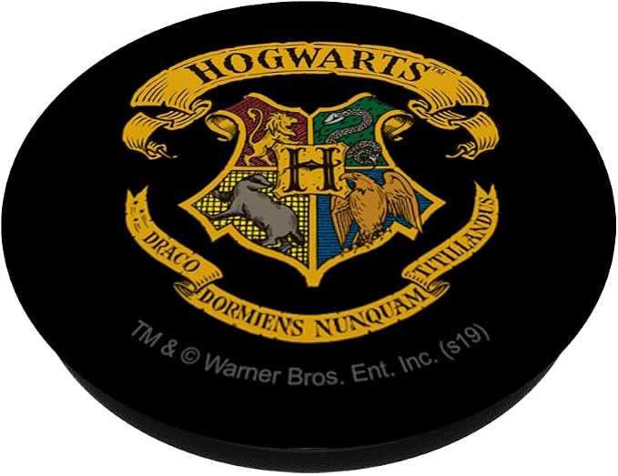 Harry Potter Ilustrated Hogwart's Crest PopSockets Adhesive PopGrip