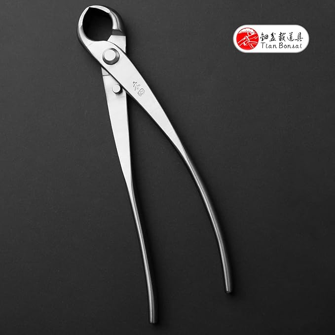 Bonsai Knob Cutter Round Edge Cutter Professional Grade Branch Cutter Alloy Steel Bonsai Tools Equip With Tool Bag (MT-KC-205)