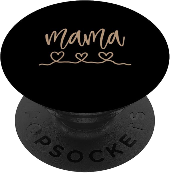 Cute Heart Mama Woman Mom Mother PopSockets Adhesive PopGrip